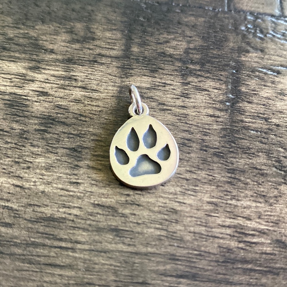 James Avery paw print charm